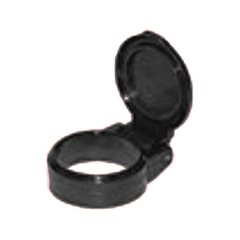Automatinis apsauginis dangtelis ISO A movai Ø 40 mm, juodas 1 Automatinis apsauginis dangtelis ISO A movai Ø 40 mm, juodas