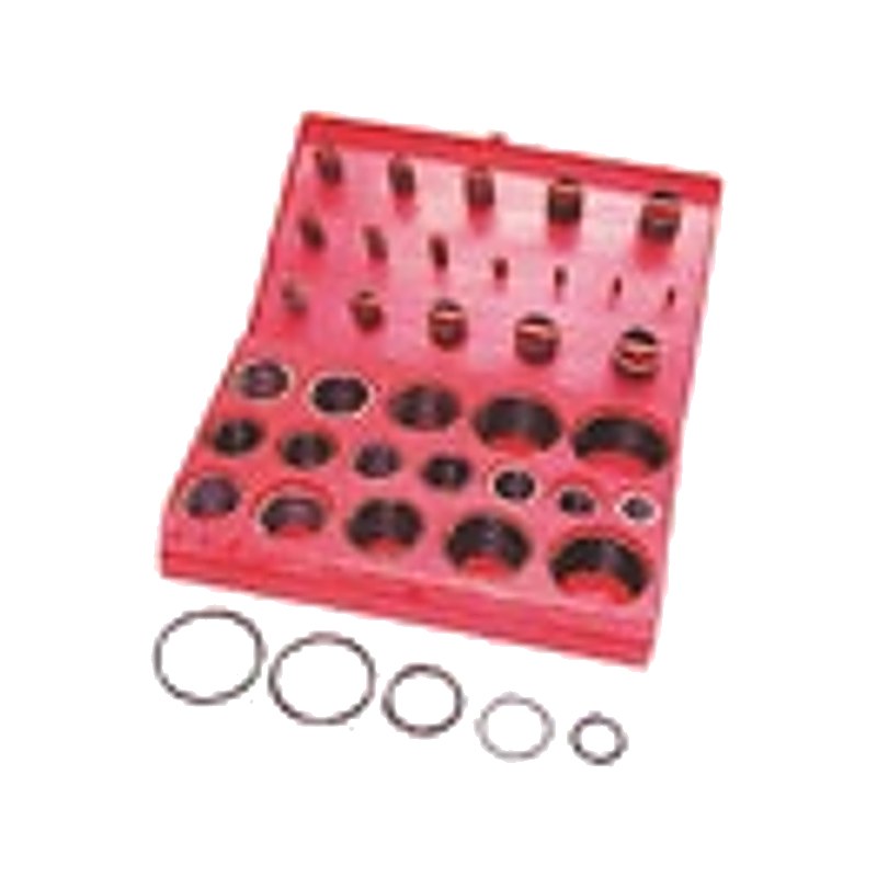 O žiedų rinkinys 435 vnt. (3–49,2 mm, skerspjūvis 2–5,7 mm) 1 O žiedų rinkinys 435 vnt. (3–49,2 mm, skerspjūvis 2–5,7 mm)
