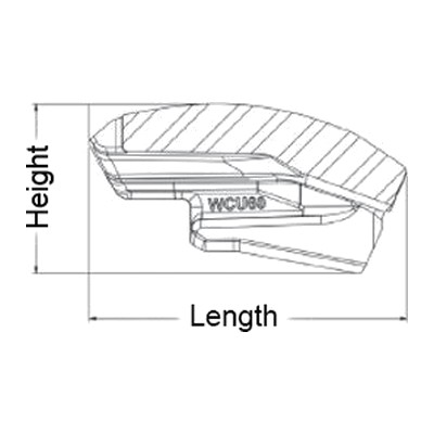 ESCO Ultralok WCU60 adapterio dilimo gaubtas (Wear Cap) U60 2 ESCO Ultralok WCU60 adapterio dilimo gaubtas (Wear Cap) U60